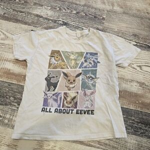 Eevee pokemon tee Youth Large